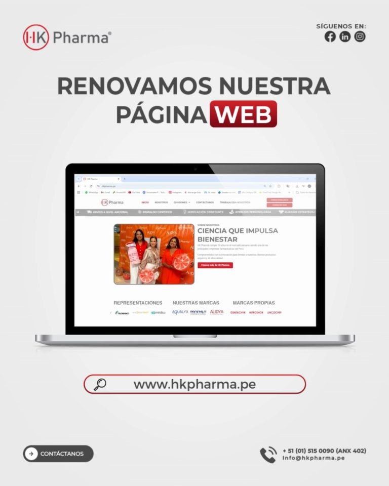 Instagram post from hkpharmaperu. This post is in position 1.